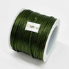 Fiasrel 30 Rolls 2mm Macrame Rattail Chinese Knot Making Cords Nylon Braided String Threads
