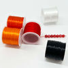 Fiasrel 32Yards/Roll 0.8mm 5Rolls Colorful Elastic Cord Beading Threads Stretched String Elastic String for Jewelry Making Supply DIY Necklace Bracelet