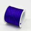 Fiasrel 1pc 0.8mm* 43Yards Weaving Jade Thread Knit Rope Colorful Chinese Knot Braided String Nylon Cord for Handmade DIY Jewelry Accessories Bracelet Necklace Making