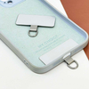 Fiasrel 2/10pcs Stainless Steel Universal Mobile Phone Lanyard Patch Metal Safety Ultra-thin Mobile Phone Strap Accessories