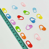 Fiasrel 100pcs/box Mix Color Knitting Crochet Locking Stitch Crochet Latch Needle Clip Hook Colorful Pins Plastic Knitting Needles Tools