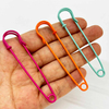 Fiasrel 10pcs 50/63/75/100mm Big Metal Safety Pins Brooch Pins Sewing Tools Mix Base Pins Safety Pins for Jewelry Findings DIY Craft Supplies