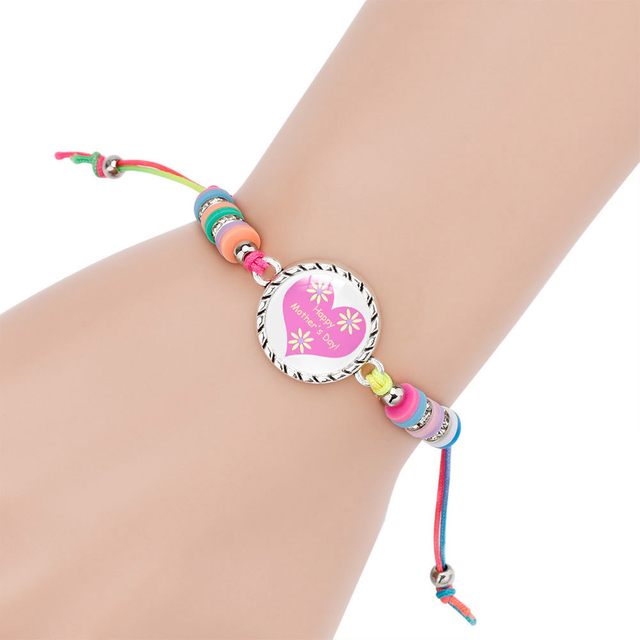 Fiasrel Newest Women String Bracelet Handmade Boho Colorful Gifts