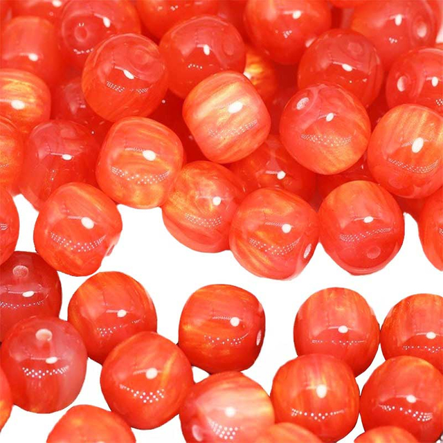 Fiasrel Starry Sky Cat-Eye Beads DIY Craft Beads for Bracelets Necklaces