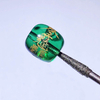Fiasrel 2025 "Sui Sui Zhu" Engraved Beads | Year of the Snake Accessories | Loose Carved Beads for DIY Bracelets | "Yearly Blessings" Charms