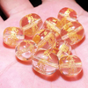 Fiasrel 2025 "Sui Sui Zhu" White Crystal Beads | Year of the Snake Loose Bead Kit | Handmade Bracelet Accessories & Stringing Supplies