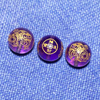 Fiasrel Amethyst Pi Xiu Beads | Wealth-Inviting Pixiu Charm DIY Jewelry | Male/Female Chinese Mythical Creature Beads