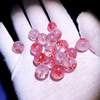 Fiasrel Natural Rose Quartz Affinity Beads | Taoist Union Blessing Loose Beads | Love Charm Jewelry Supplies for Bracelet Making