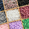 Fiasrel 1bundle 8mm Resin Cat Eye Beads - DIY Accessory Components for Phone Keychains Bracelets Necklaces and Jewelry Making Supplies Bulk Beads