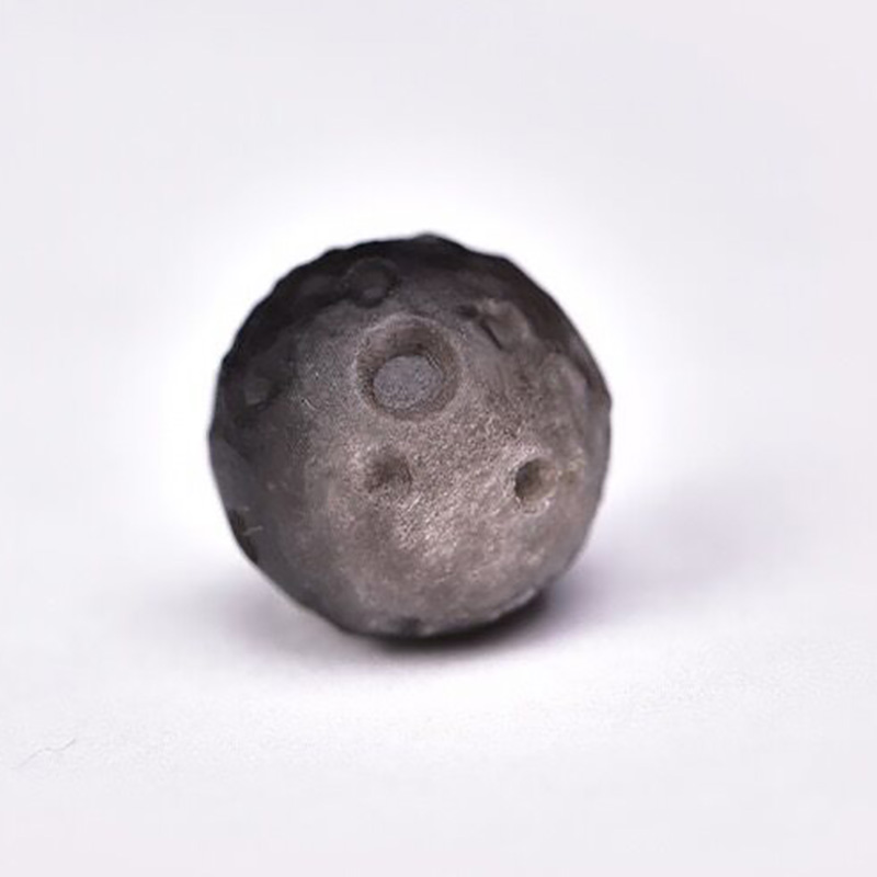 fiasrel 1bundle Natural Silver Obsidian Meteorite Beads – Polished Loose Beads for DIY Bracelet Making