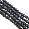 fiasrel 1bundle Volcanic Rock / Lava Stone Beads – Natural Semi-Finished Round Beads for DIY Jewelry Making