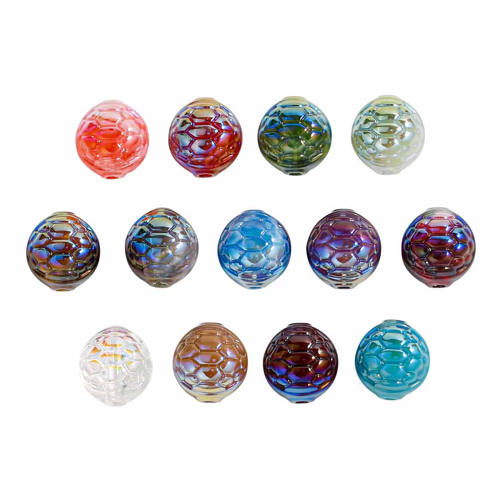 fiasrel 1bundle Heidi Tortoise-Pattern Mystic Beads – Straight-Hole Resin Sugar-Tone Craft Beads for DIY Bracelets, Keychains & Phone Charms