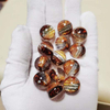 fiasrel 1bundle New Resin Tri-Color Oil Painting Beads Premium DIY Loose Beads for Bracelets Phone Charms & Jewelry Accessories