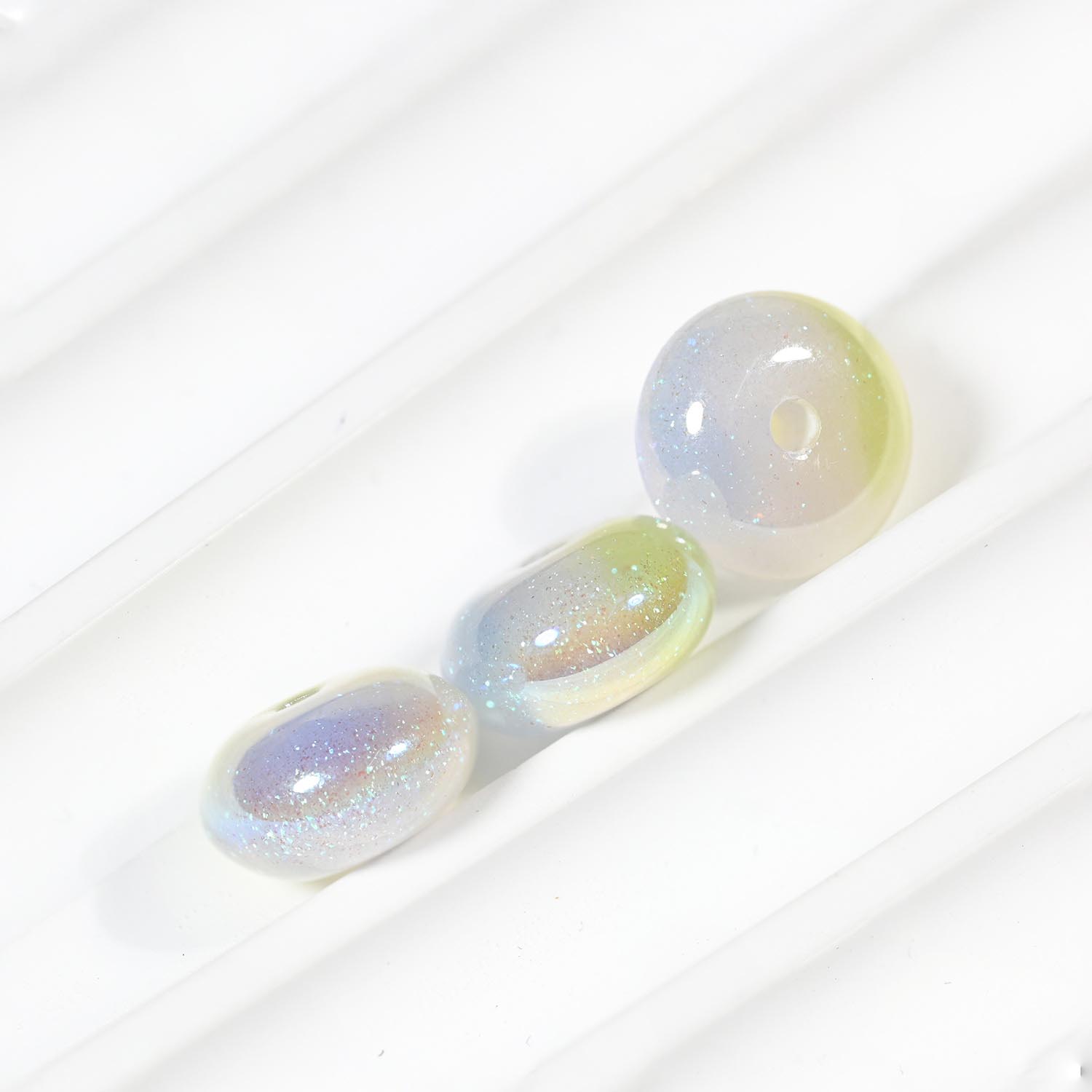 fiasrel 1bundle Heidi New Mermaid & Dunhuang-Inspired Abacus Beads - Spacer Beads for Jewelry Making