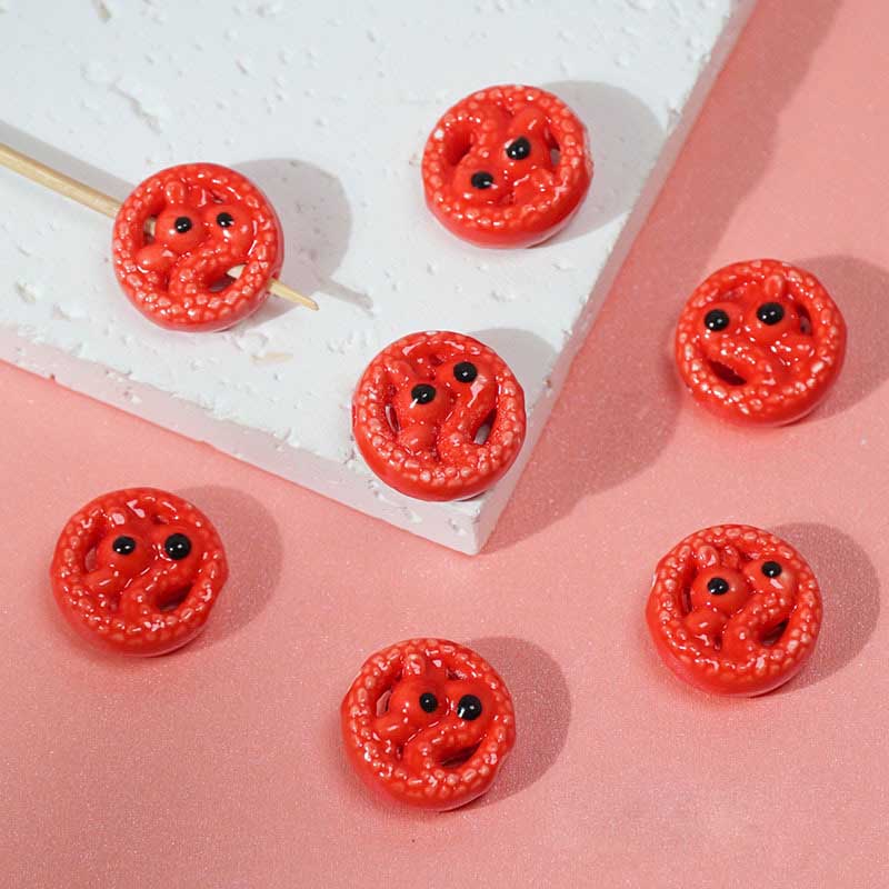 Fiasrel Ocean World Sea Snake Ceramic Beads