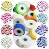 Fiasrel 10mm Colored soft clay eye beads