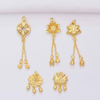 Fiasrel DIY Lotus bow Drop Pendant