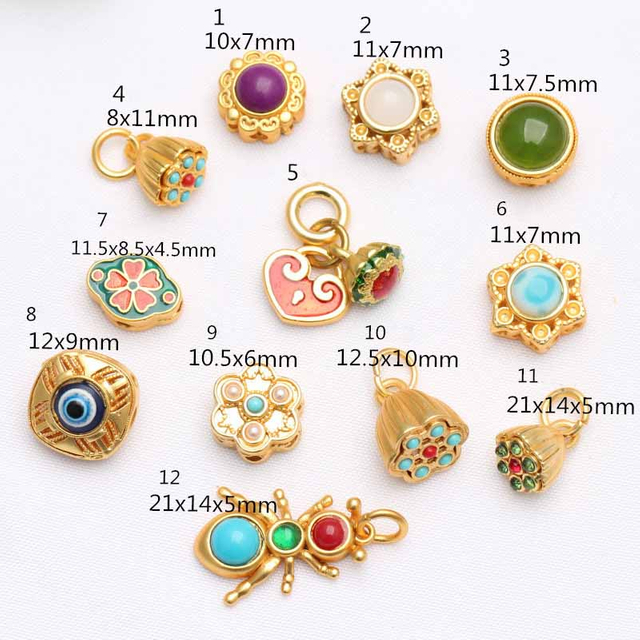 Fiasrel Ancient charm and ethnic style Drop Pendant