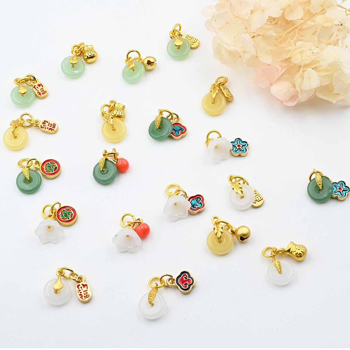 Fiasrel The Peace and prosperity bell Drop Pendant