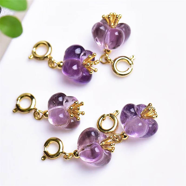 Fiasrel Amethyst osmanthus Drop Pendant
