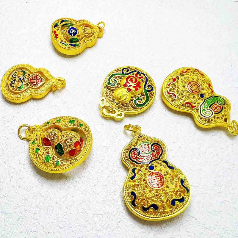 Fiasrel Hollow gourd pendant Drop Pendant