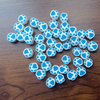 Fiasrel 50pcs Cat paw soft clay beads