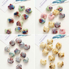 Fiasrel diy shell ceramic beads