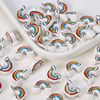 Fiasrel Cute cloud rainbow ceramic beads