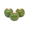 Fiasrel Flower-glazed round bead ceramic beads