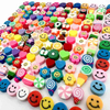 Fiasrel 100pcs diy mixed-color accessory soft clay beads