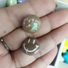 Fiasrel 16mm Double-sided smiling face beads