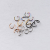 Fiasrel 100pcs Stainless steel connecting ring
