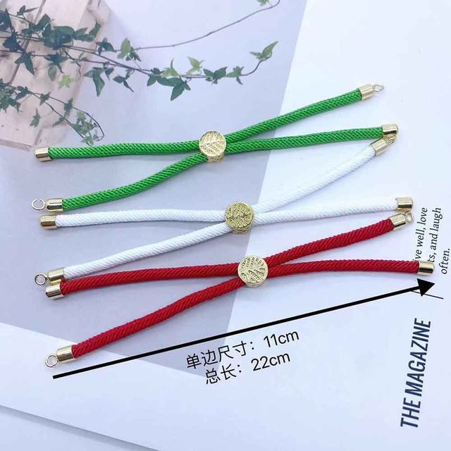 Fiasrel 10pcs Life Tree adjustable bracelet