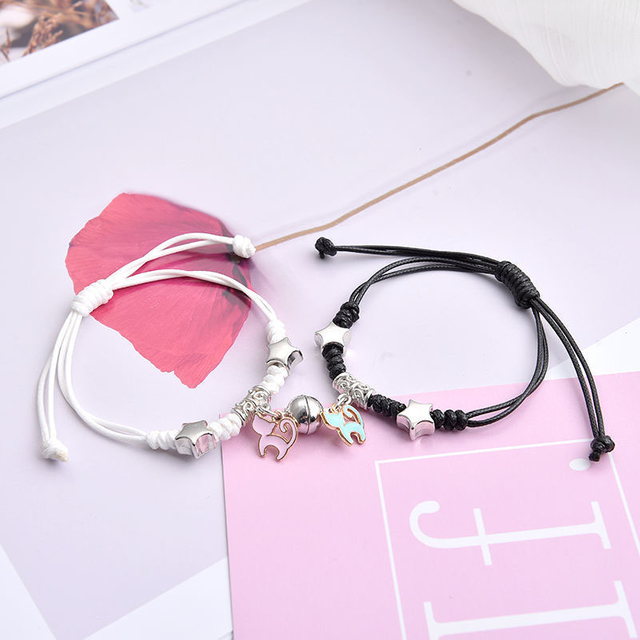 Fiasrel Magnetic couple bracelets