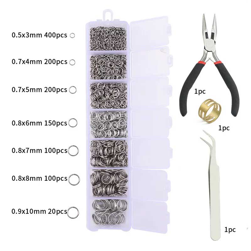 Fiasrel Open single ring box combination accessory materials