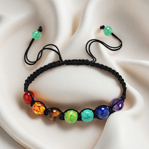 Fiasrel Seven-color stone crystal bracelet