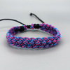 Fiasrel A retro colored cotton and linen bracelet