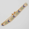 Fiasrel Rainbow arrow rice bead bracelet