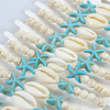 Fiasrel 2pcs Ocean Series Starfish Shell bracelet