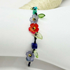 Fiasrel Women's Trendy Beaded Bracelet Handwoven Flower bracelet