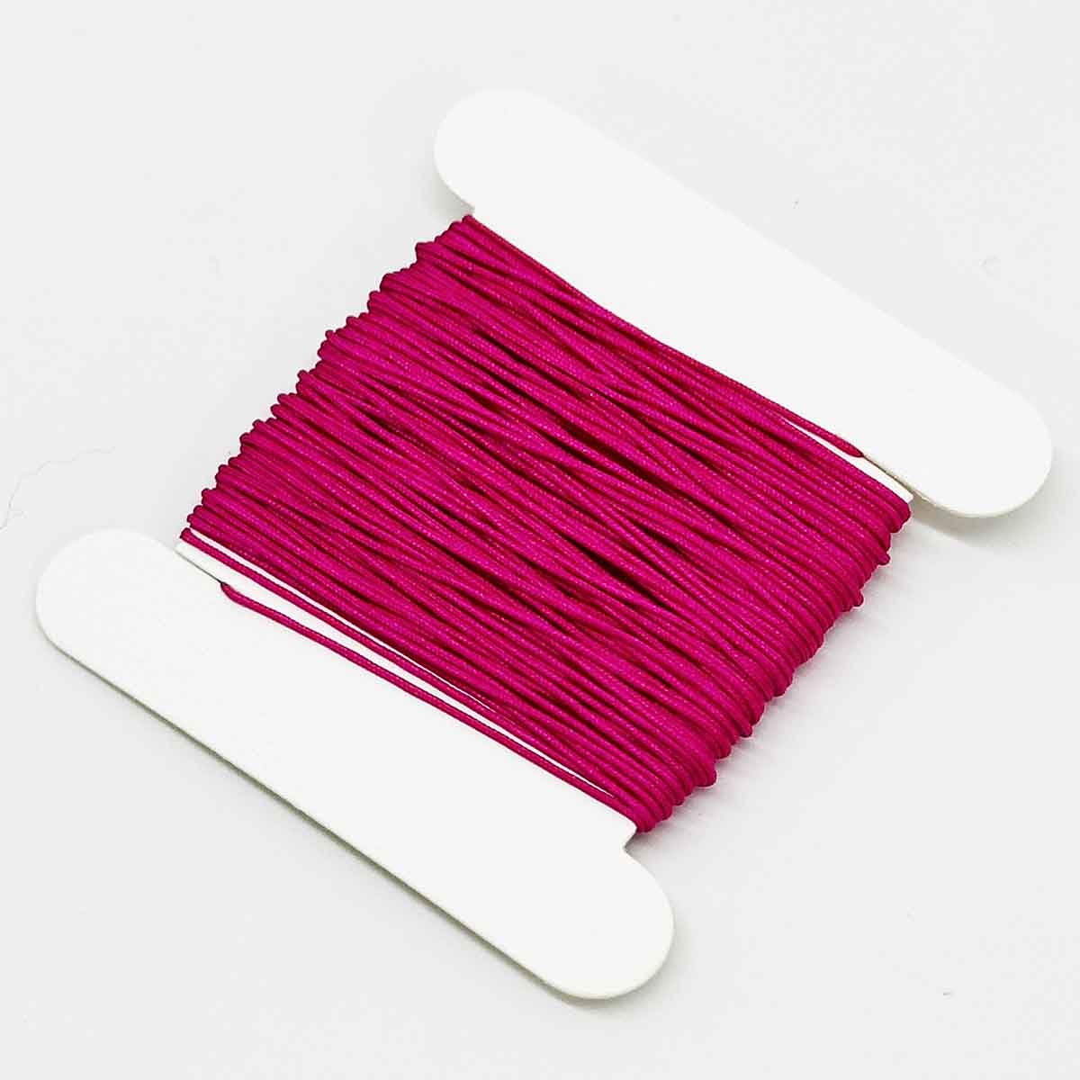Fiasrel 10yards/lot 0.6mm 10pcs Pink Series DIY Jewelry Jade Thread Knot Beading String