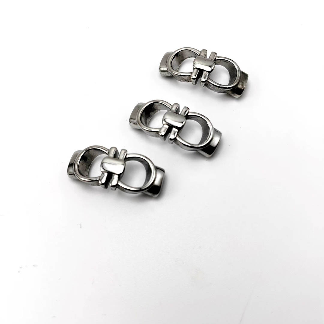 Fiasrel Stainless Steel Connector Clasp Charms for DIY Jewelry Making 12 * 6mm