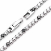 Fiasrel Stainless Steel Extension Buckles DIY Handmade Accessories Zircon Bracelet Jewelry End Closure Buckle Clasp