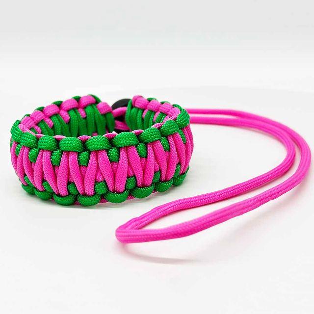 Fiasrel Adjustable Handmade Durable 550paracord Camera Wrist Strap