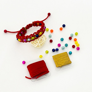Natural Beads Braided Bracelet Thread Package