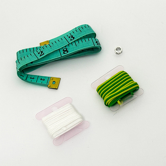 Green And White DIY Handmade Bracelet Thread for Making Bracelet