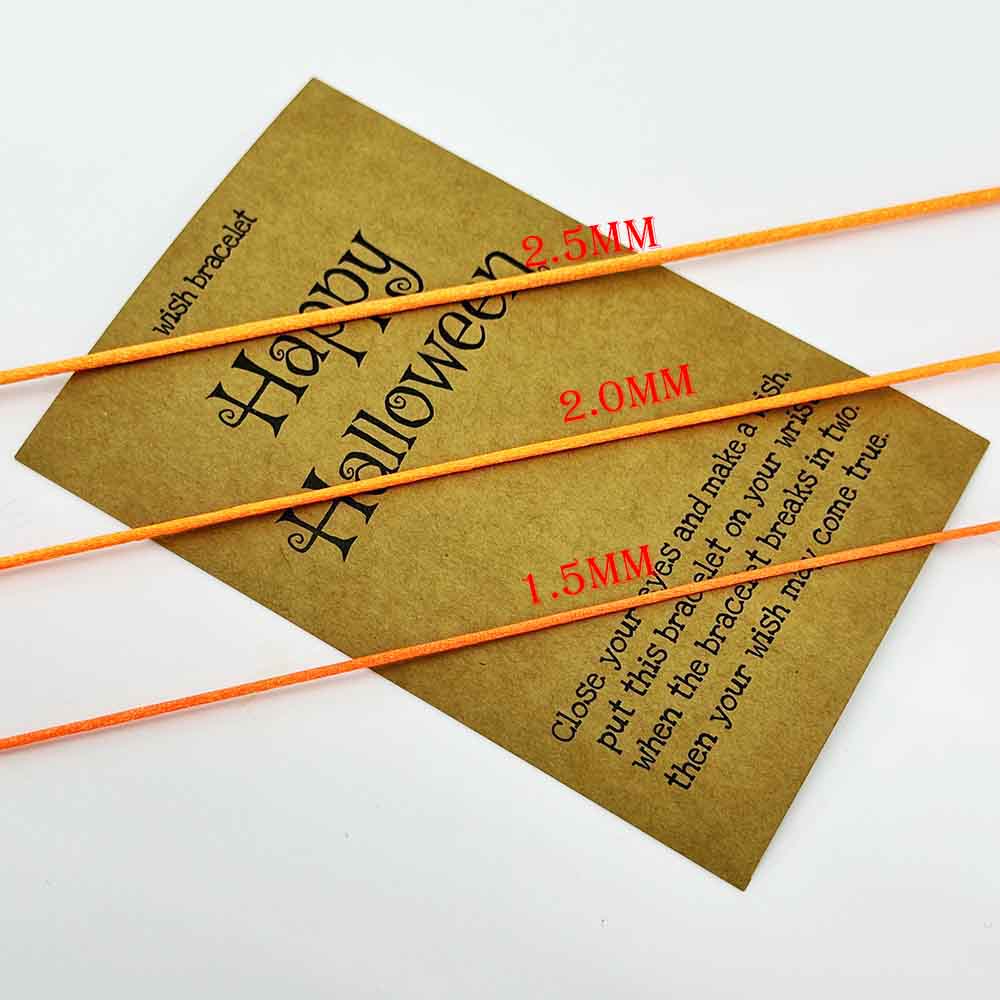 Fiasrel Halloween Chinese Knotting Cord size