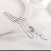 Fiasrel 10pcs Box Chains Sliding Ball Length Adjustable Chain Necklace for Jewelry Accessories
