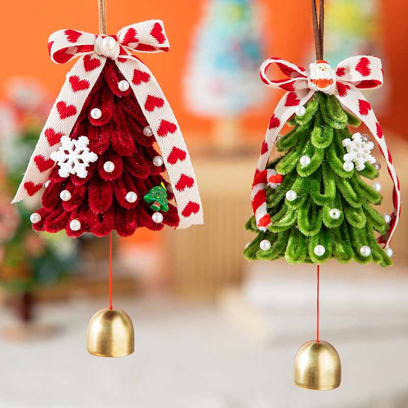 Fiasrel Christmas Ornaments Christmas Tree Handmade DIY Material Packages Homemade Creative Gifts