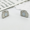 Fiasrel 10pcs DIY Jewelry Bracelet Alloy Magnet Heart-Shaped Connectors Charm Pendants Beads for Couple Necklace Bracelet